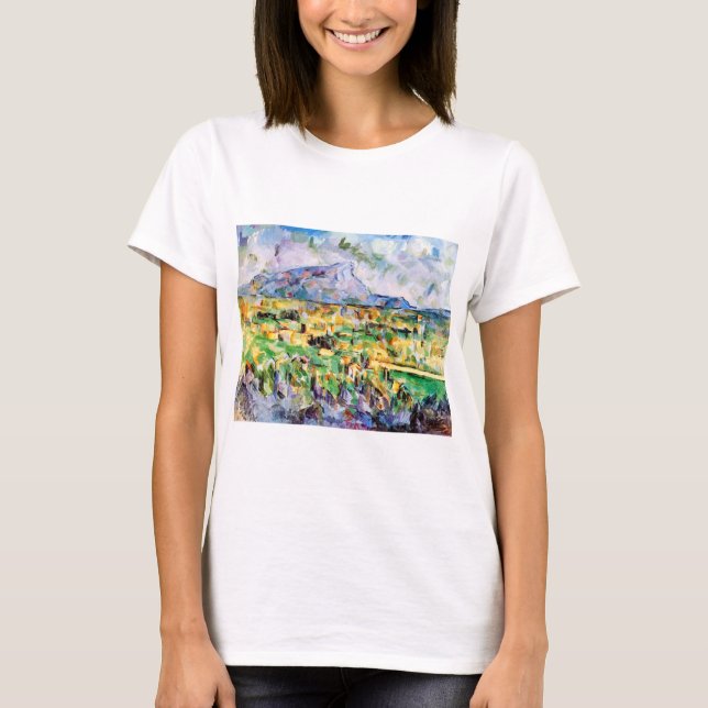 Mont Sainte-Victoire, Paul Cezanne T-Shirt (Front)