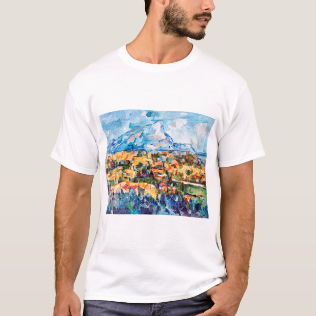 Mont Sainte-Victoire, Paul Cezanne T-Shirt (Front)