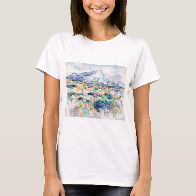 Mont Sainte-Victoire, Paul Cezanne T-Shirt (Front)