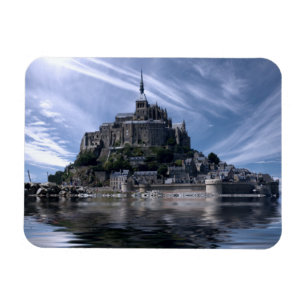 Mont St Michel Church Normandy Magnet