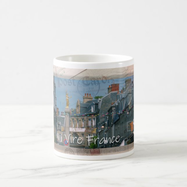 MONT ST MICHEL FRANCE PHOTO COFFEE MUG (Center)
