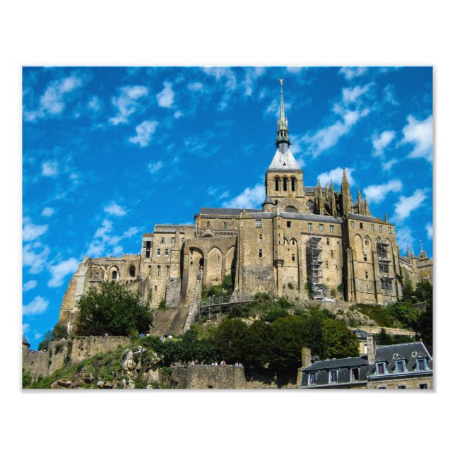 Mont St Michel, France - Photo Print (Front)