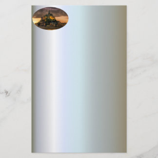 Mont St Michel Island Church Normandy Stationery