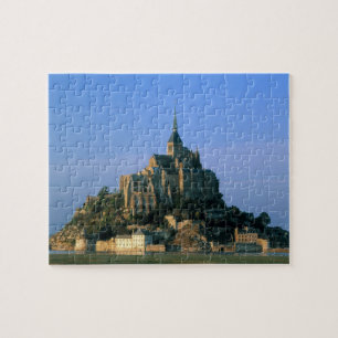 Mont St Michel, Manche, Normandy, France Jigsaw Puzzle