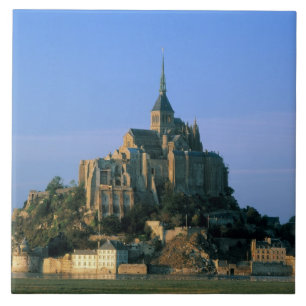 Mont St Michel, Manche, Normandy, France Tile