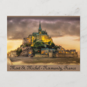 Mont St. Michel, Normandy, France Postcard