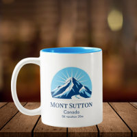 Mont Sutton Quebec Canada ski resort souvenir