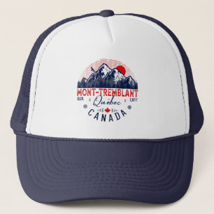Mont-Tremblant Canada Québec skiing Mountain  Trucker Hat