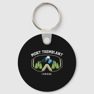 Mont Tremblant Canada Ski Resort Quebec Skiing Sou Key Ring
