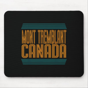 Mont Tremblant Canada Ski Resort Quebec Skiing Sou Mouse Mat