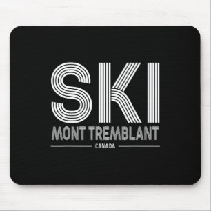 Mont Tremblant Canada Ski Resort Quebec Skiing Sou Mouse Mat