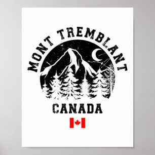 Mont Tremblant Canada Ski Resort Quebec Skiing Sou Poster