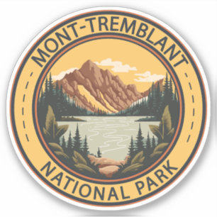 Mont-Tremblant National Park Canada Badge