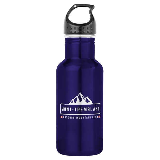 Mont-Tremblant Outdoors 532 Ml Water Bottle (Front)