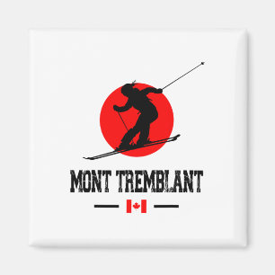 Mont Tremblant Québec Canada Ski Resort Skiing Sou Magnet