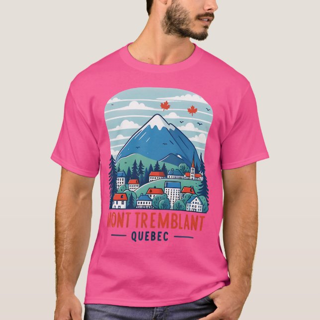 Mont Tremblant Quebec Canada T-Shirt (Front)