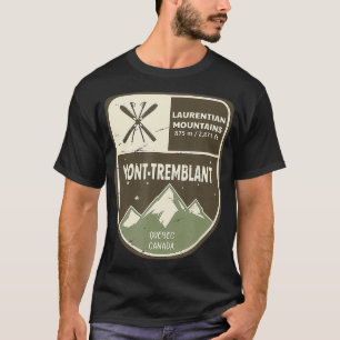 Mont Tremblant Quebec Canada Vintage  T-Shirt