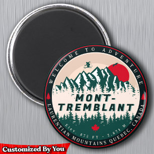 Mont-Tremblant Quebec Laurentian Mountains Canada Magnet