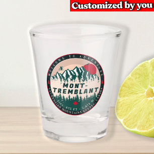 Mont-Tremblant Quebec Laurentian Mountains Canada Shot Glass