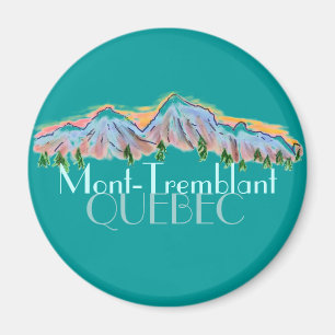 Mont Tremblant Quebec mountain magnet