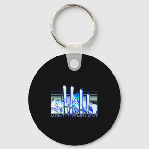 Mont-tremblant ski accessories retro mont-tremblan key ring