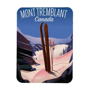 Mont Tremblant Ski Canada Magnet