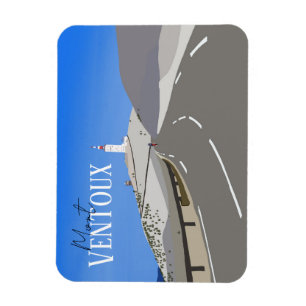 Mont Ventoux cycling magnet
