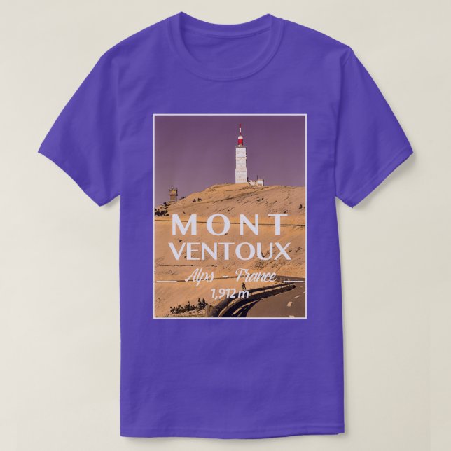Mont Ventoux  T-Shirt (Design Front)