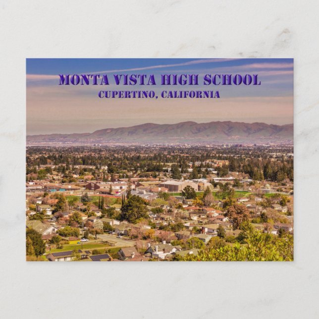 Monta Vista High School Cupertino, CA Postcard (Front)