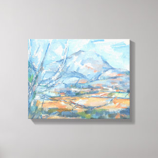 Montagne Sainte-Victoire by Paul Cezanne Canvas Print