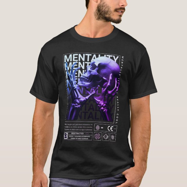 Montality: Mastering the Art of Mindset and Perspe T-Shirt (Front)