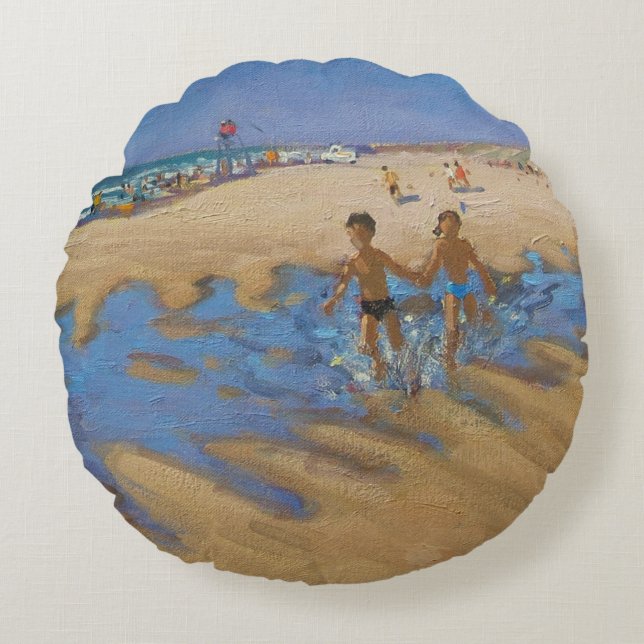 Montalivet France Round Cushion (Front)