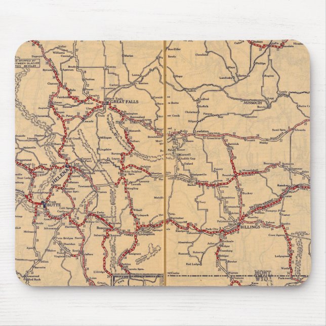 Montana 4 mouse mat (Front)