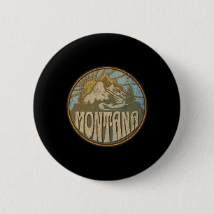 Montana  6 cm round badge