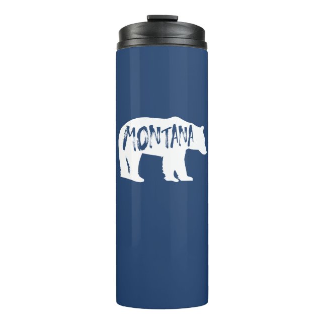 Montana Bear Thermal Tumbler (Front)