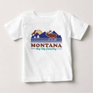 Montana Big Sky Country Baby T-Shirt
