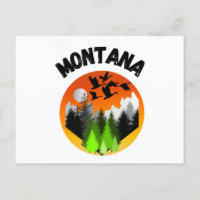 Montana Birds, Mountains and Trees. Outdoorsmen