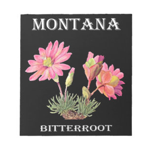 Montana Bitterroot Notepad