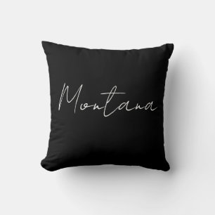 Montana Black With White Cushion