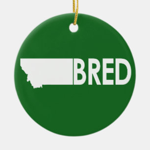 Montana Bred Ceramic Tree Decoration