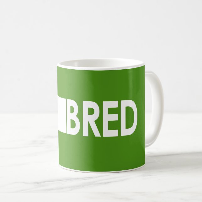 Montana Bred Coffee Mug (Front Right)