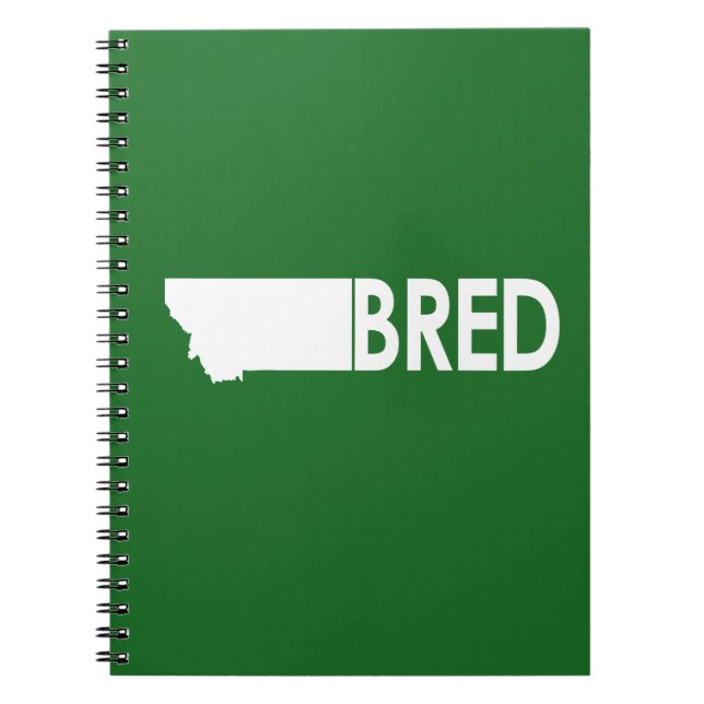 Montana Bred Notebook (Front)