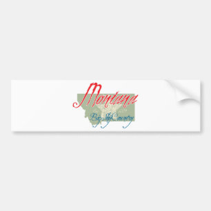 Montana Bumper Sticker