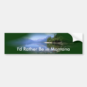 Montana Bumper Sticker