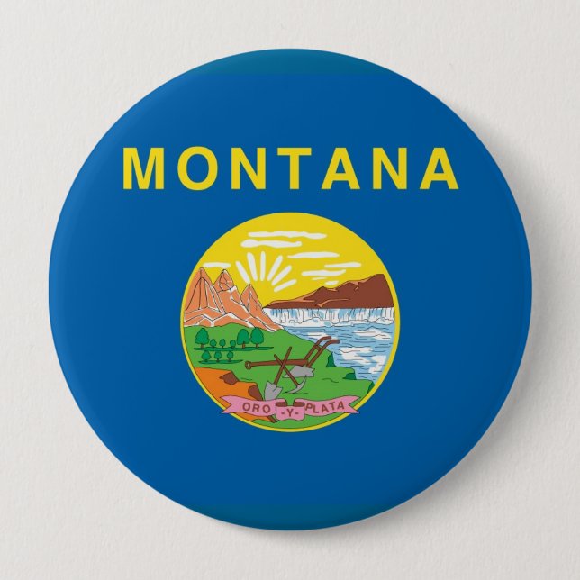 Montana Button (Front)