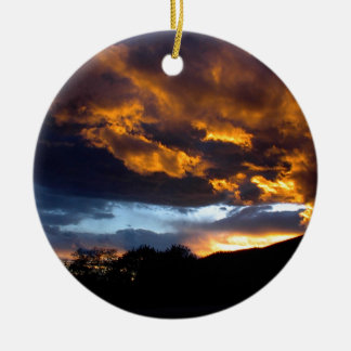 Montana Ceramic Tree Decoration