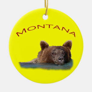 Montana Ceramic Tree Decoration