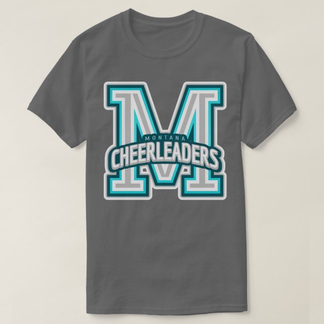 Montana Cheerleader T-Shirt (Design Front)