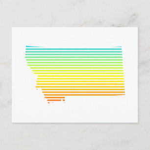 montana chill fade postcard