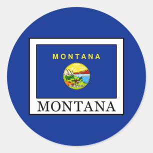 Montana Classic Round Sticker